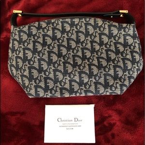 Vintage Dior Pouchette Bag. $375
